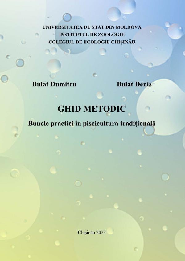 Ghid piscicultura traditionala